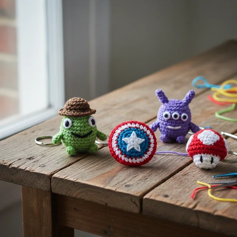 Crochet Keychain Ideas