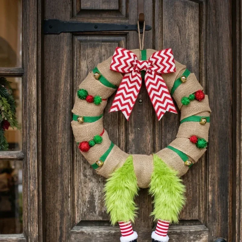 DIY Grinch Wreath Ideas