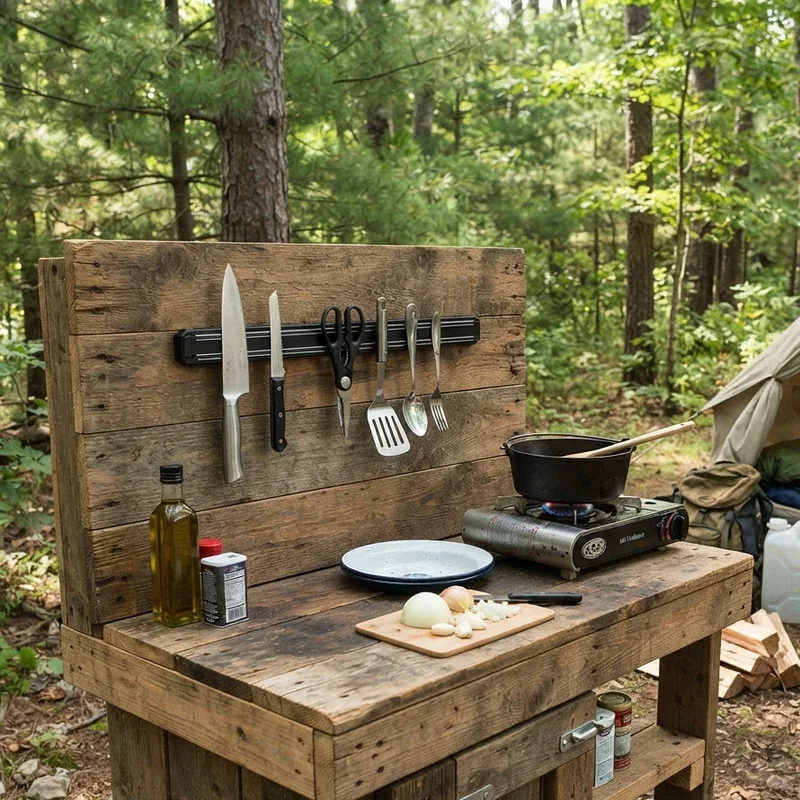 DIY Camping Kitchen Ideas
