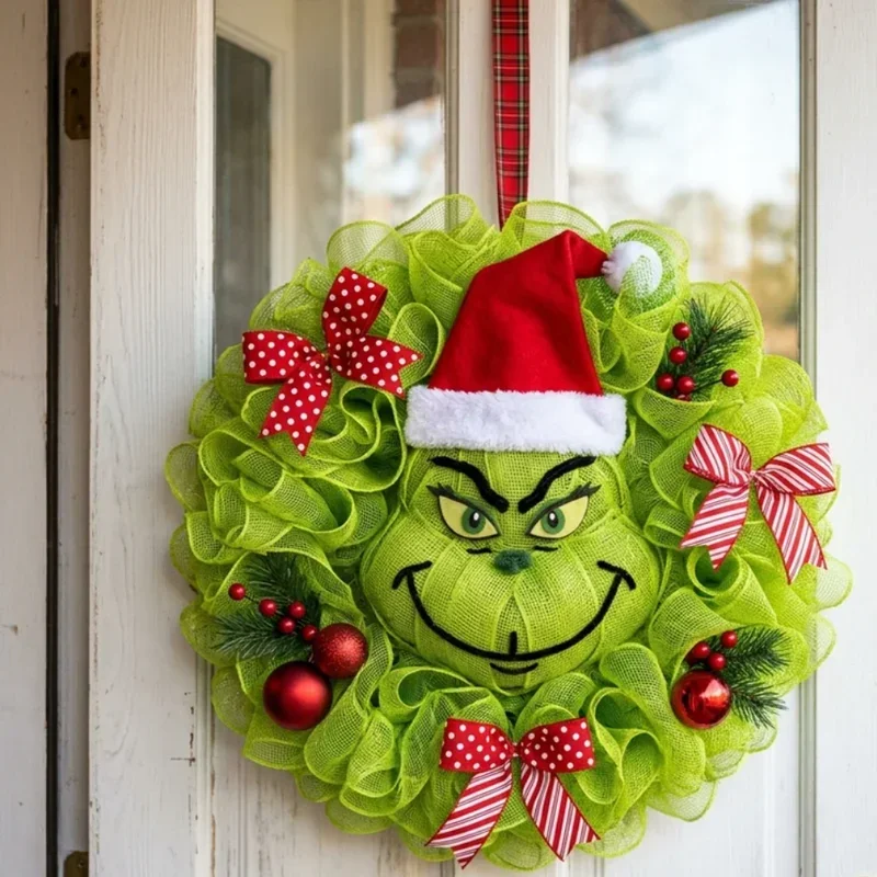 DIY Grinch Wreath Ideas