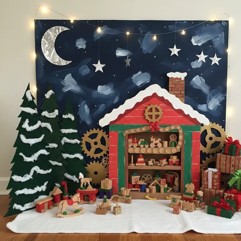DIY Christmas Backdrop Ideas
