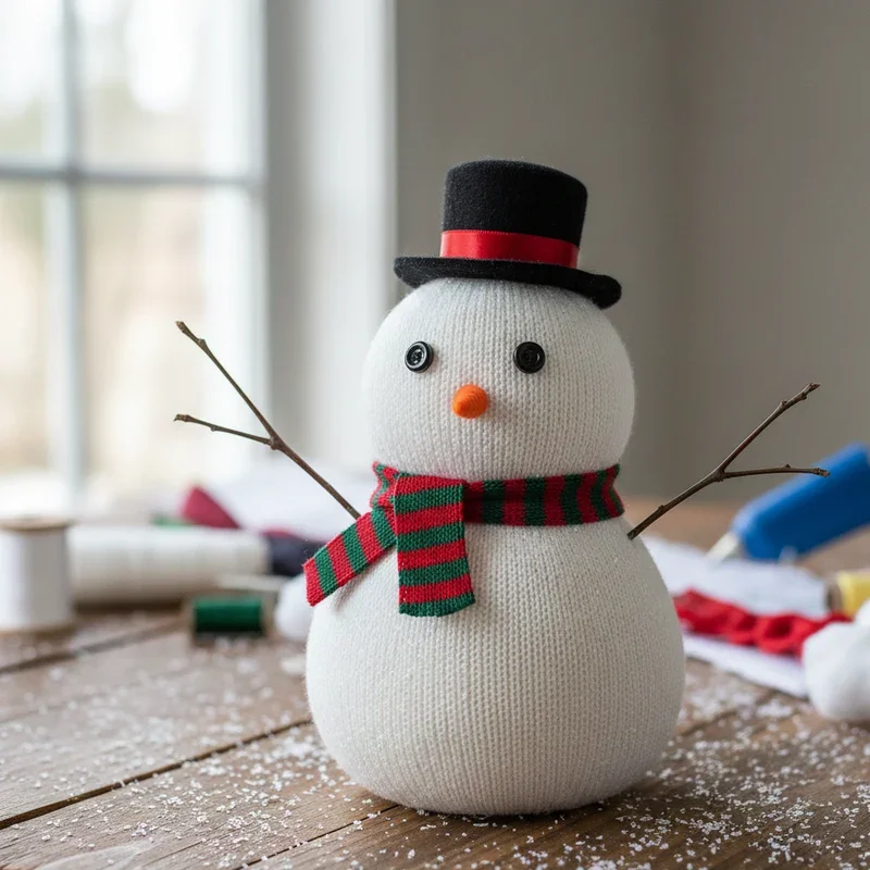 Snowman Craft Ideas for Adults