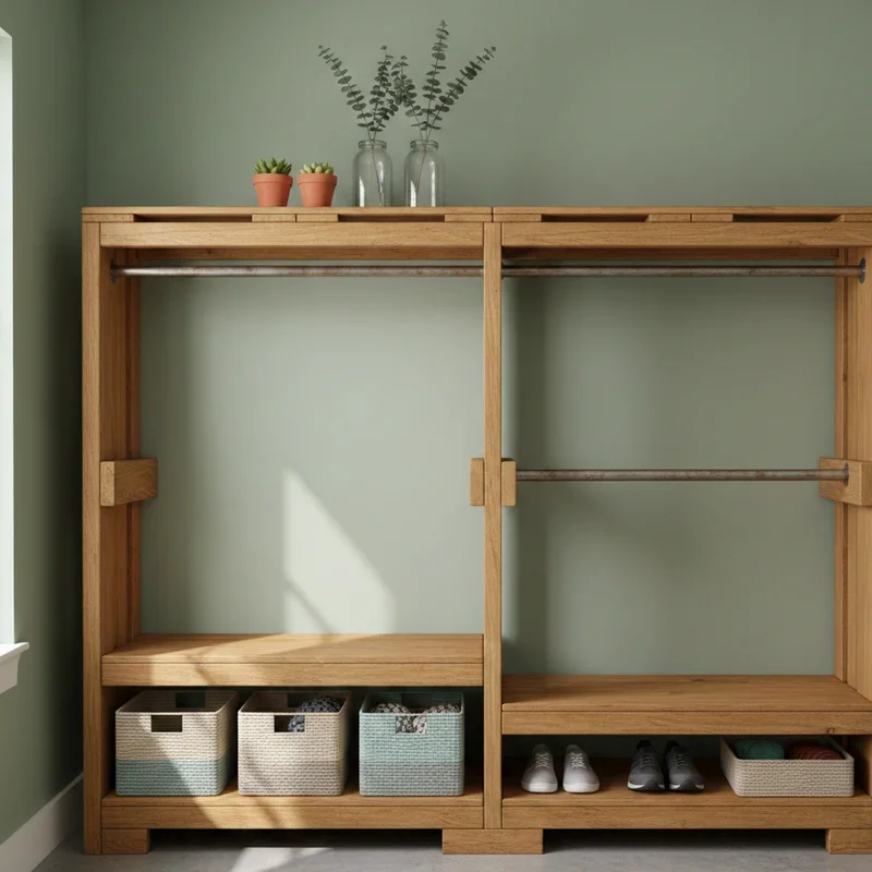 DIY Entryway Closet Ideas