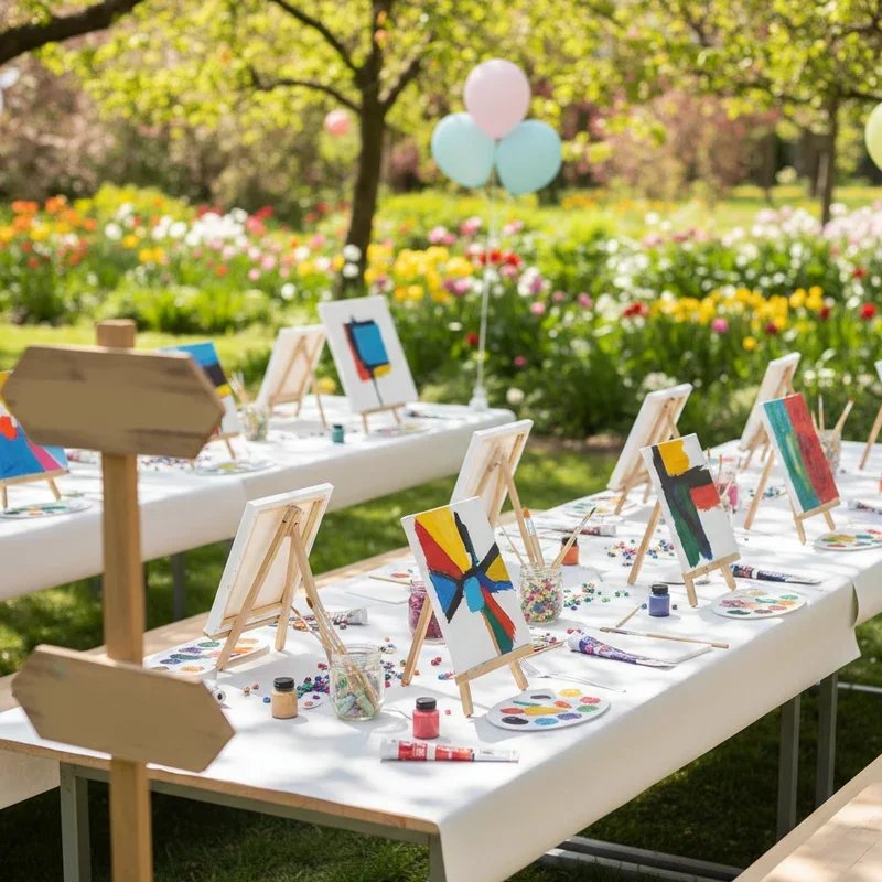 Craft Birthday Party Ideas