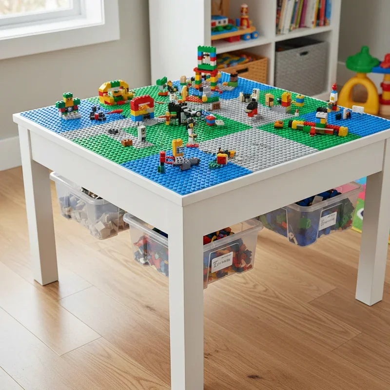 15 DIY Lego Table Ideas for Creative Play