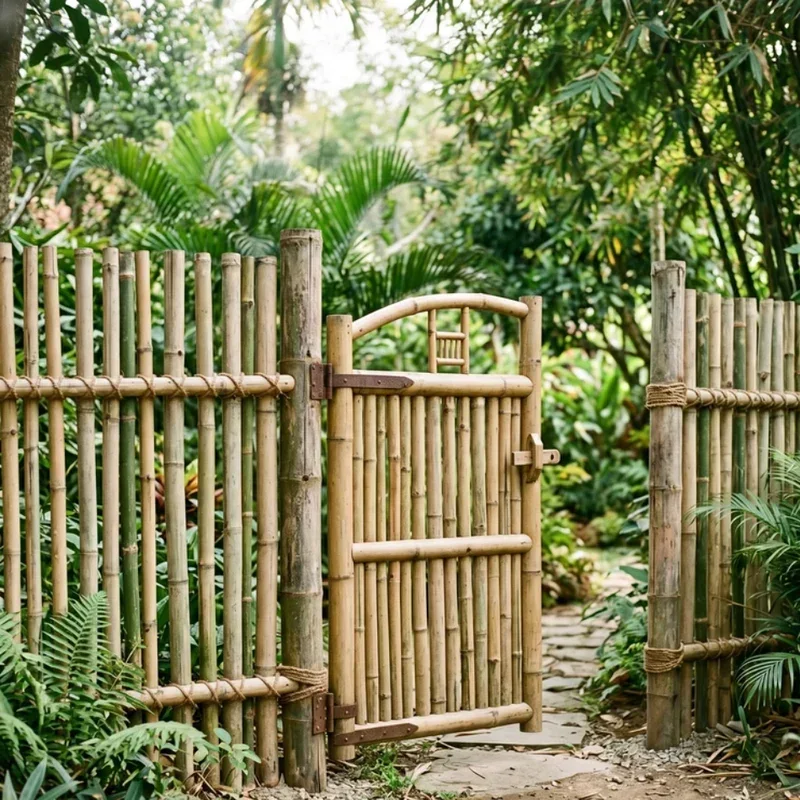 DIY Bamboo Fence Ideas
