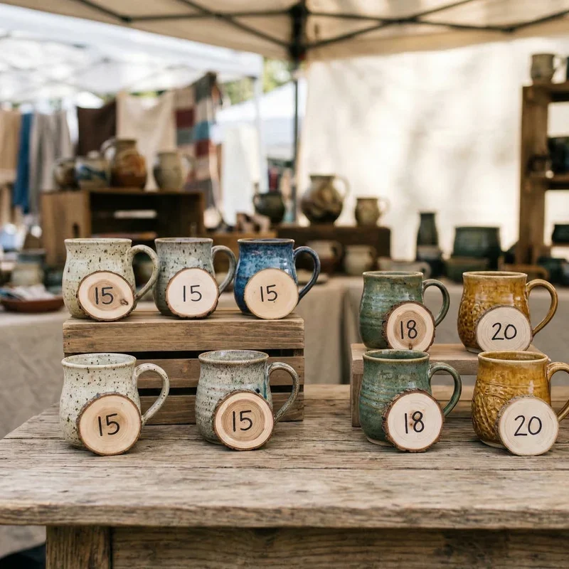 Craft Fair Price Display Ideas