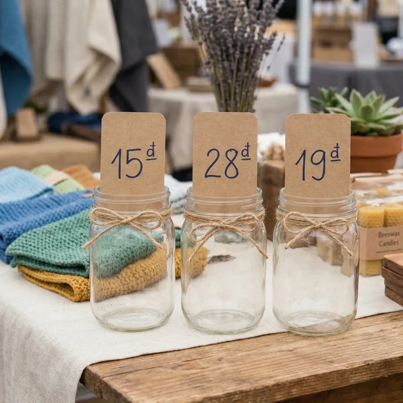 Craft Fair Price Display Ideas