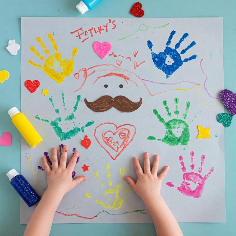 15 Fathers Day Crafts for Toddlers to Celebrate