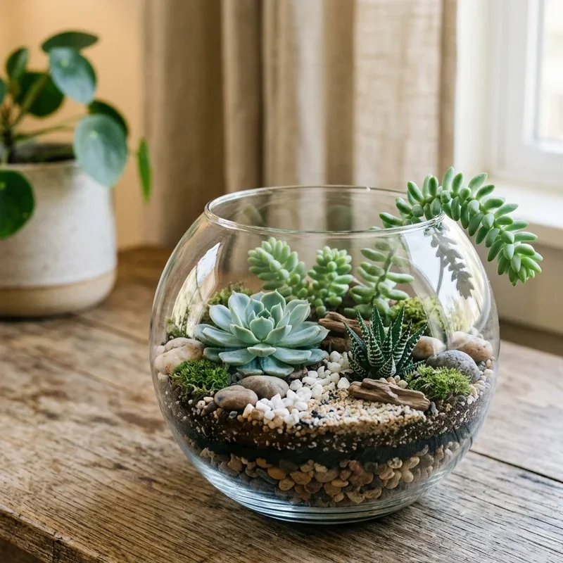 Glass Fish Bowl Craft Ideas