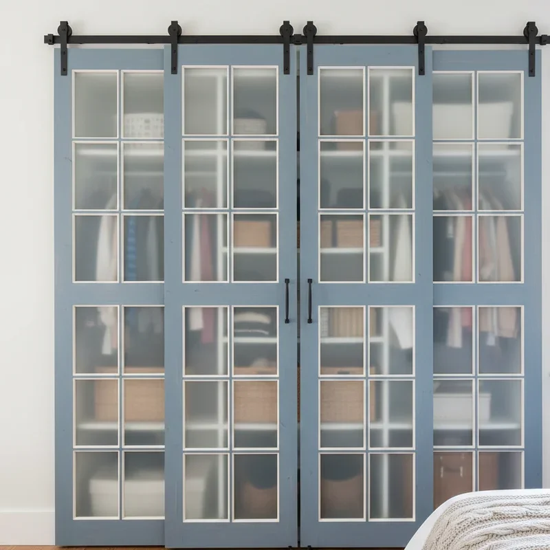 15 DIY Closet Door Ideas to Upgrade Your Bedroom Style