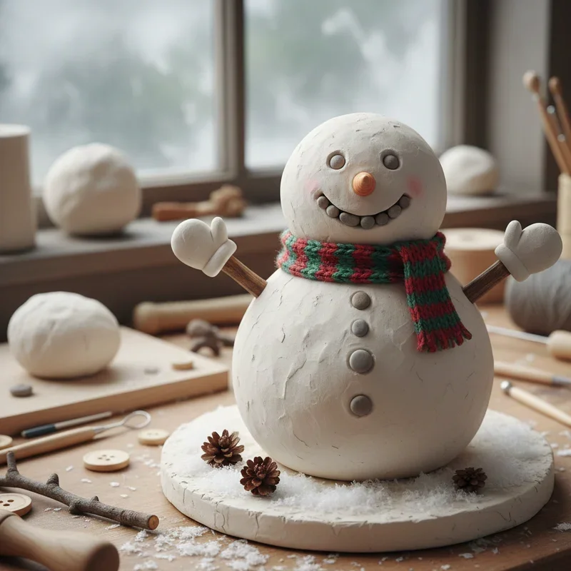 Snowman Craft Ideas for Adults