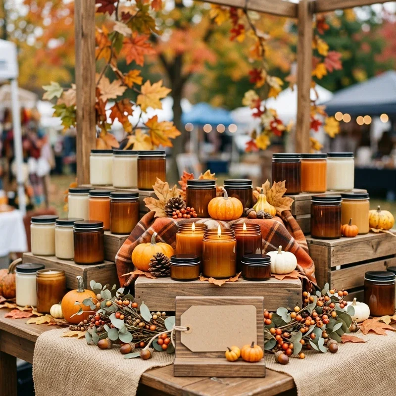 Candle Display Ideas for Craft Shows