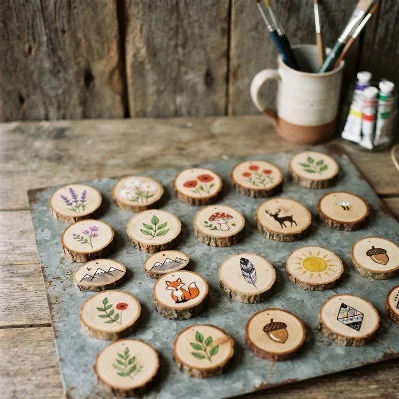 Small Wood Slice Craft Ideas