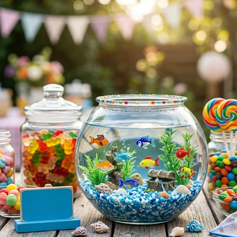 Glass Fish Bowl Craft Ideas