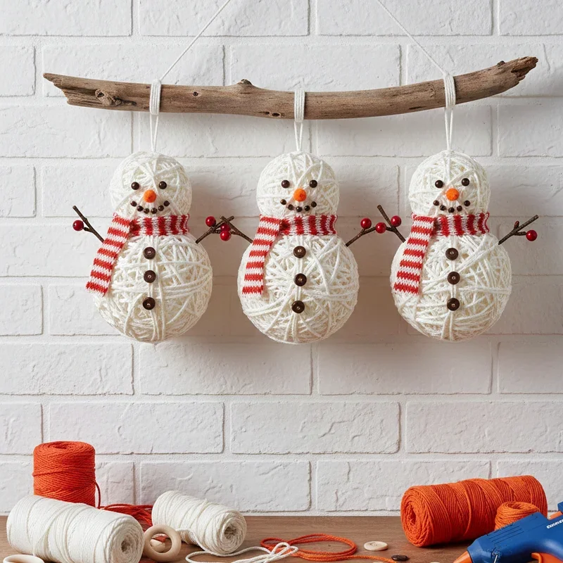 Snowman Craft Ideas for Adults