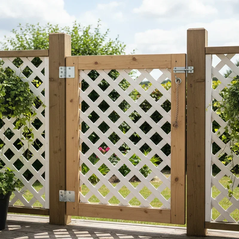 DIY Deck Gate Ideas