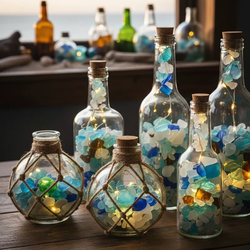 Sea Glass Craft Ideas