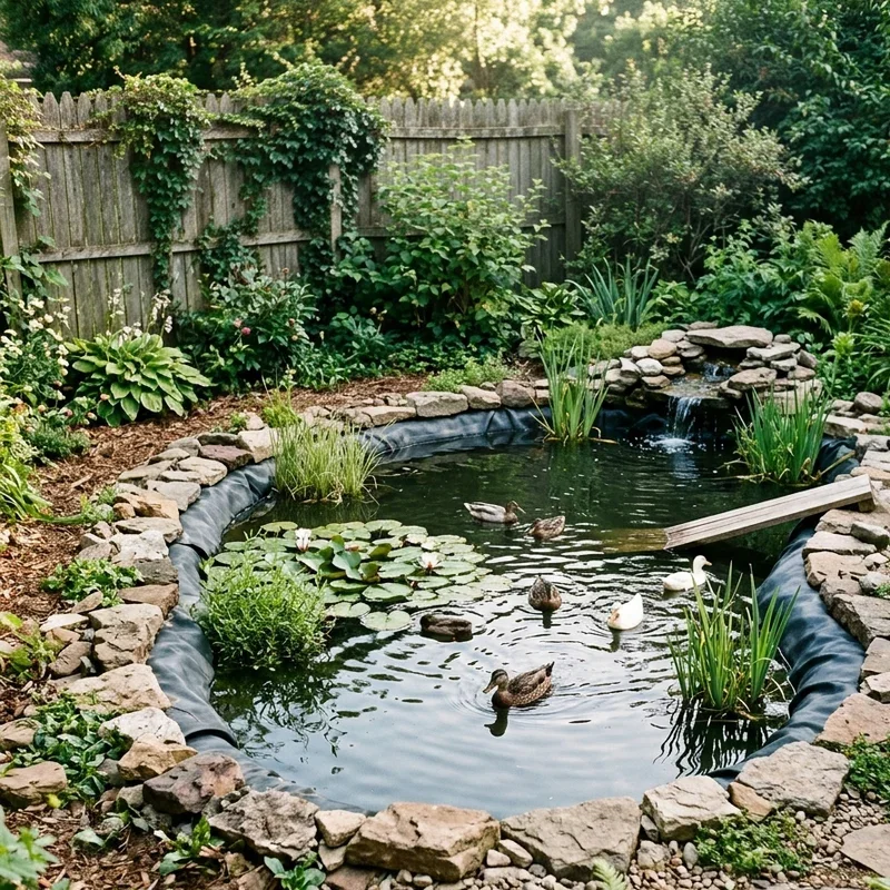 DIY Duck Pond Ideas