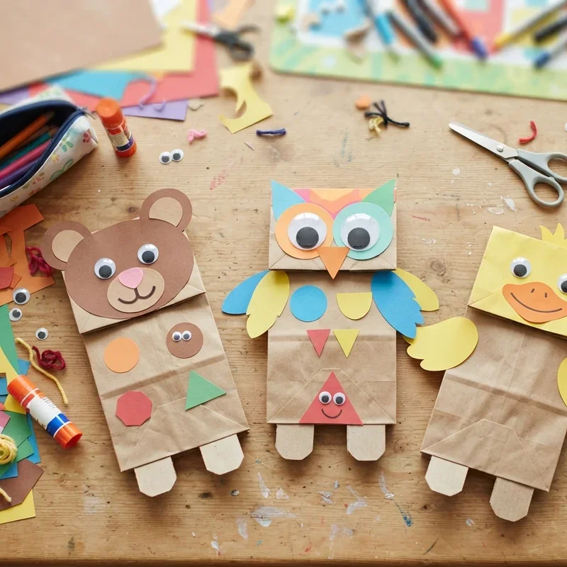 Paper Craft Ideas for Kids Under 5