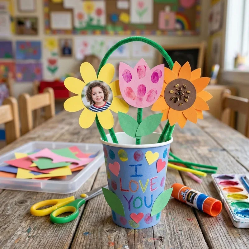 Preschool Mothers Day Craft Ideas