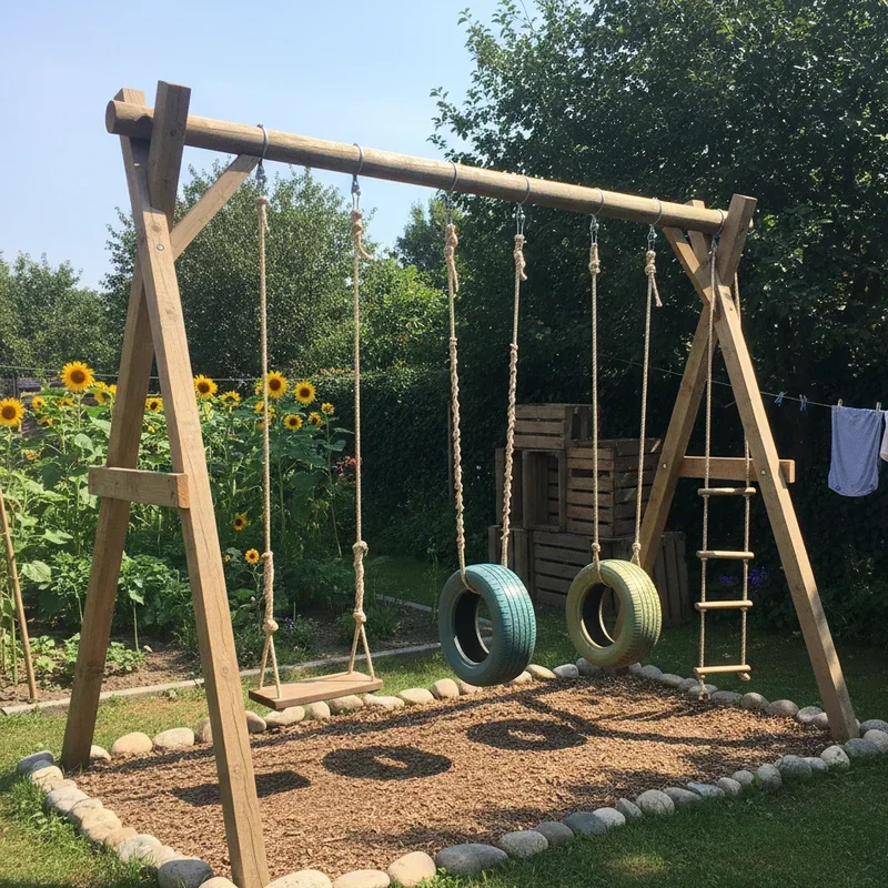 DIY Swing Set Ideas