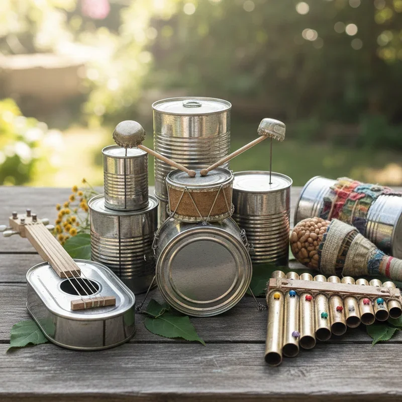 Creative Recycled Tin Can Craft Ideas