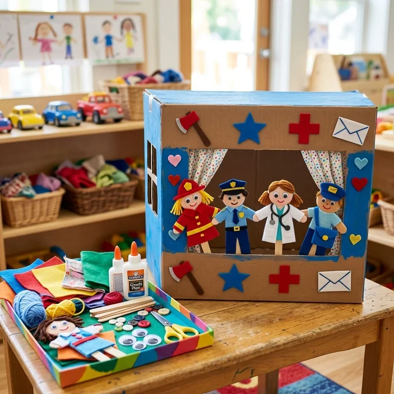 Community Helpers Craft Ideas for Preschoolers