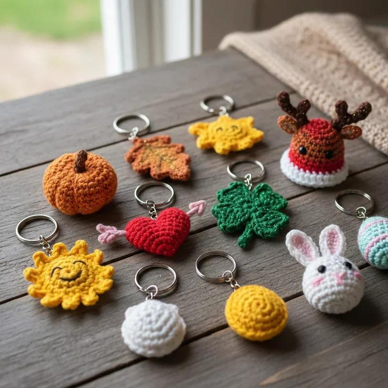 Crochet Keychain Ideas