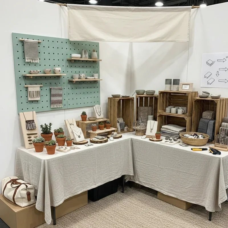 Craft Show Booth Display Ideas