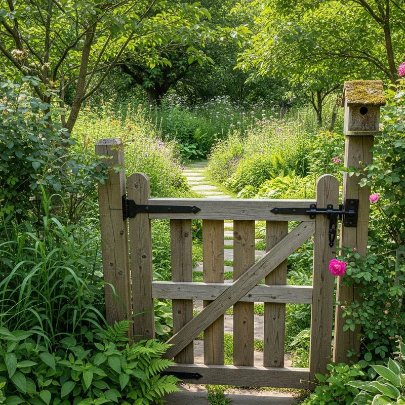 15 DIY Garden Gate Ideas to Add Charm and Security