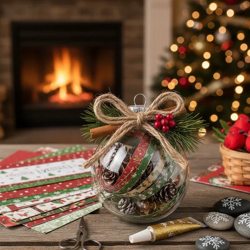 15 Christmas Ornament Craft Ideas for Holiday Fun