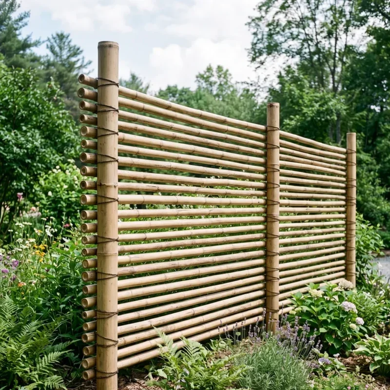 DIY Bamboo Fence Ideas