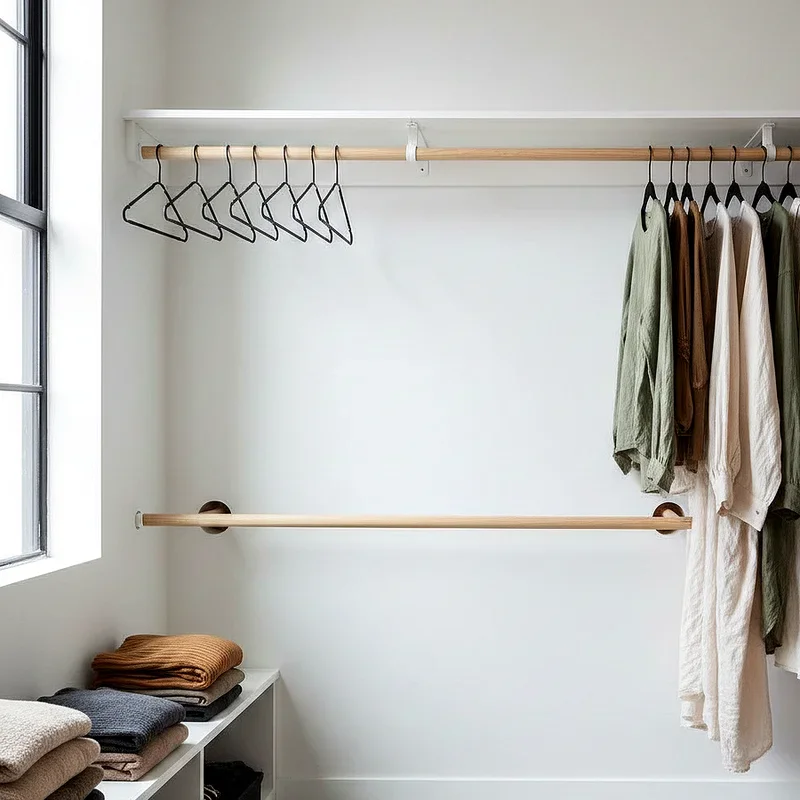 DIY Closet Rod Ideas