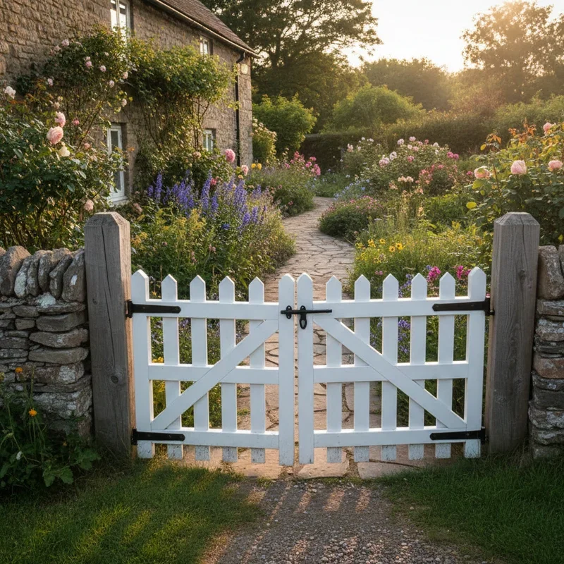15 DIY Gate Ideas to Enhance Your Home’s Curb Appeal