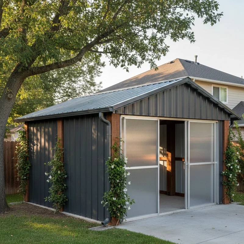 DIY Enclosed Carport Ideas