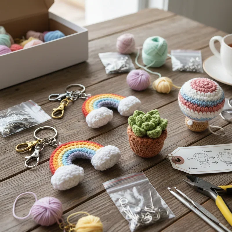 Crochet Keychain Ideas