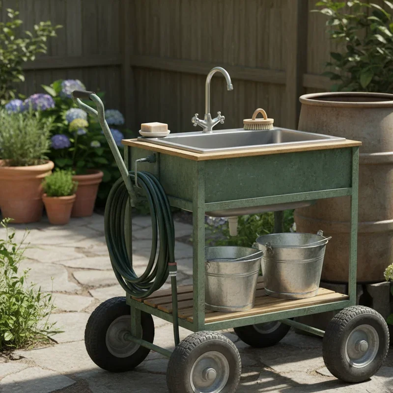 DIY Outdoor Sink Ideas