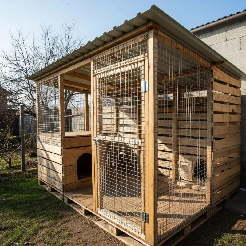 15 DIY Cheap Dog Kennel Ideas for Any Size Backyard