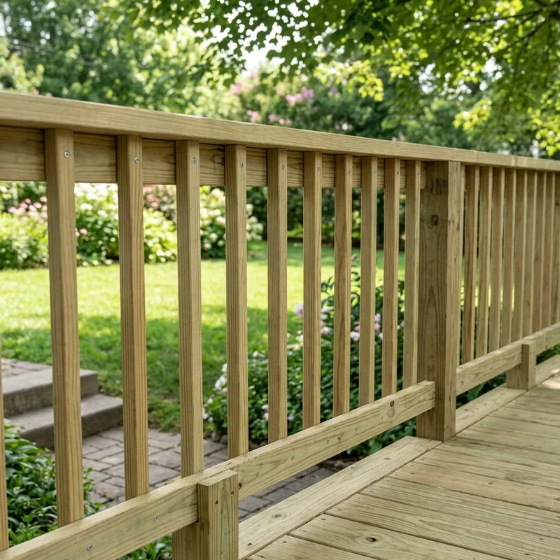 Cheap DIY Deck Railing Ideas