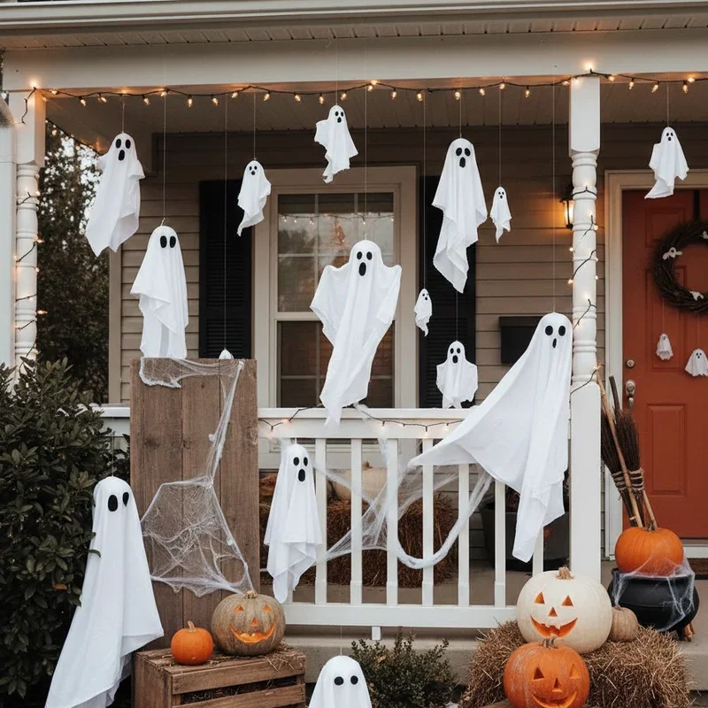 DIY Halloween Front Porch Ideas