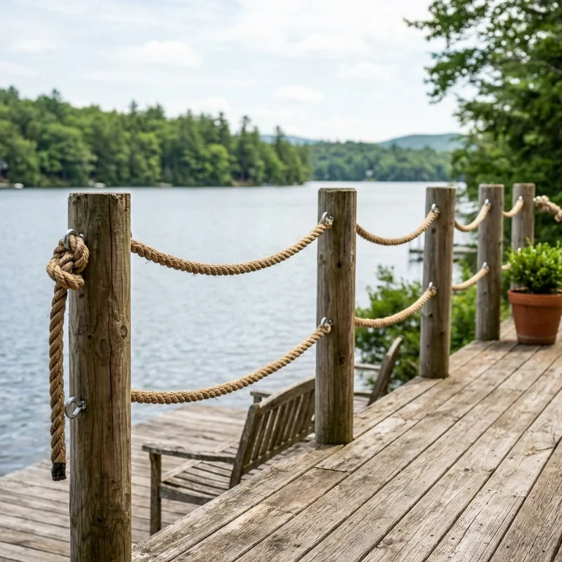 Cheap DIY Deck Railing Ideas