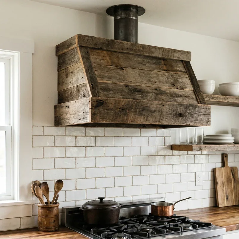 DIY Range Hood Cover Ideas