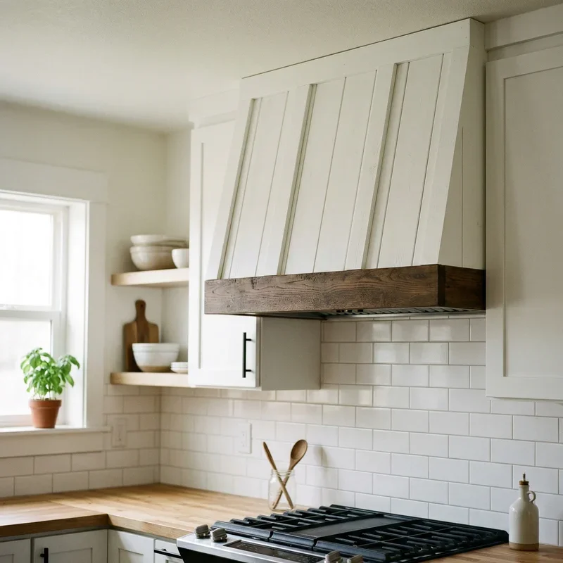 DIY Range Hood Cover Ideas