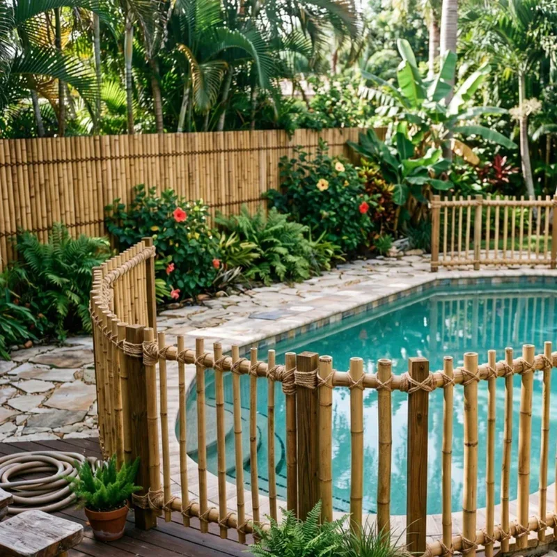 DIY Bamboo Fence Ideas