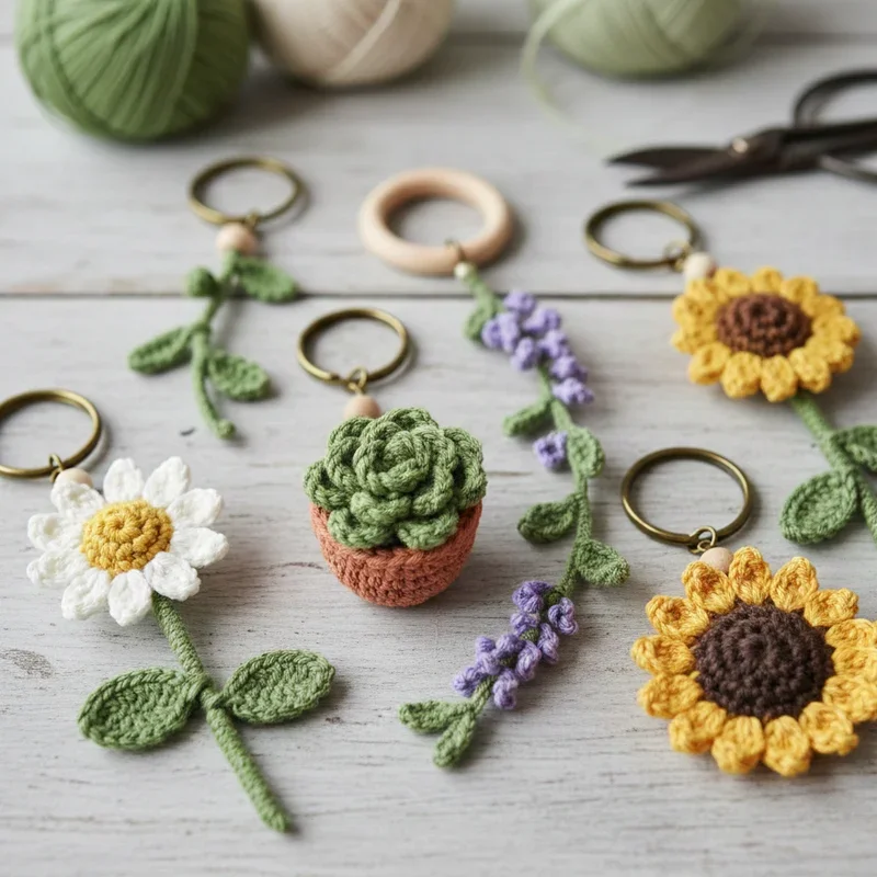 Crochet Keychain Ideas