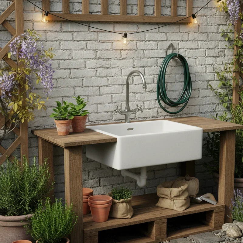 DIY Outdoor Sink Ideas