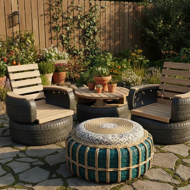 DIY Patio Furniture Ideas