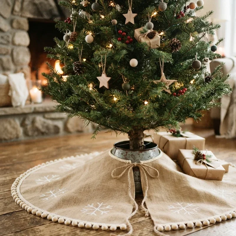 15 DIY Tree Skirt Ideas for a Cozy Christmas Decor