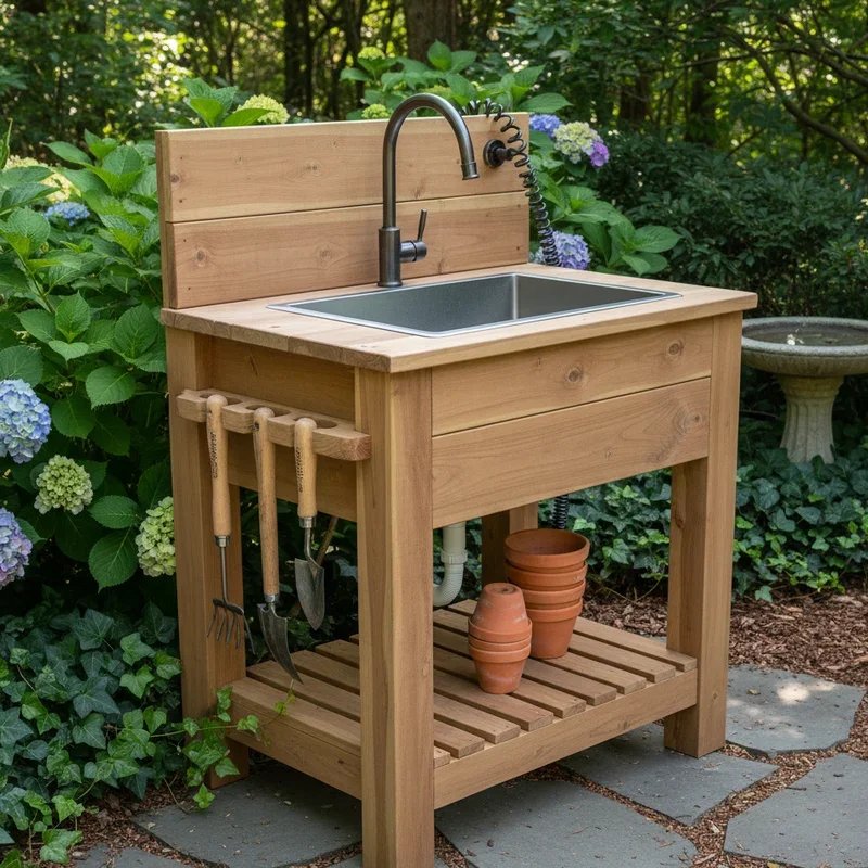 DIY Outdoor Sink Ideas